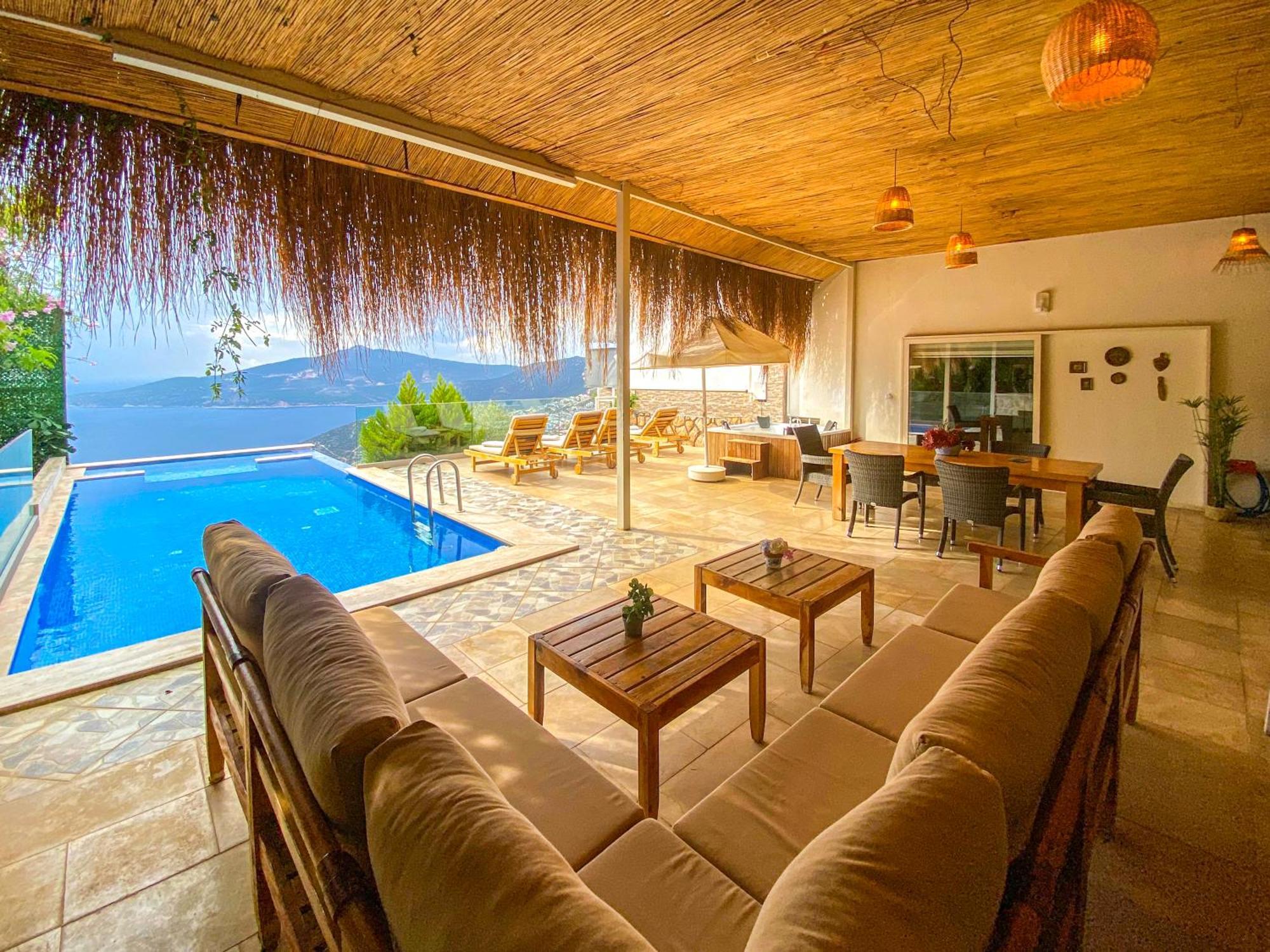 Villa Panorama Kalkan Jilda Livya Экстерьер фото