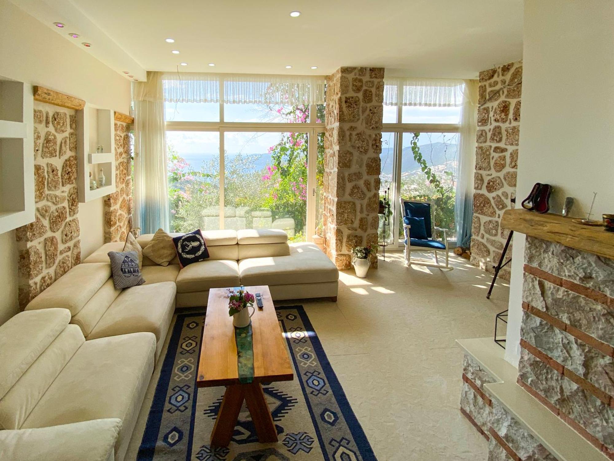 Villa Panorama Kalkan Jilda Livya Экстерьер фото