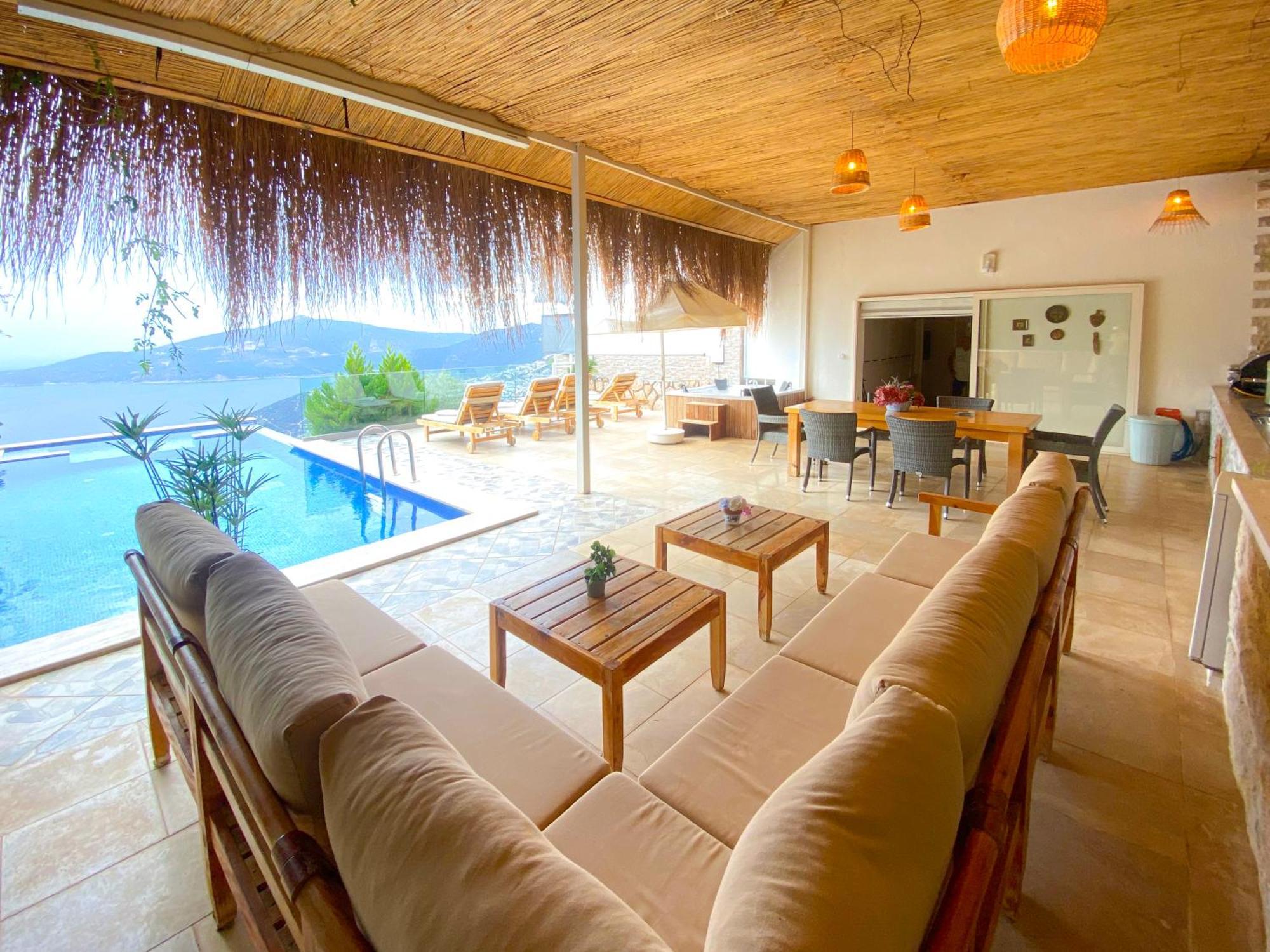 Villa Panorama Kalkan Jilda Livya Экстерьер фото