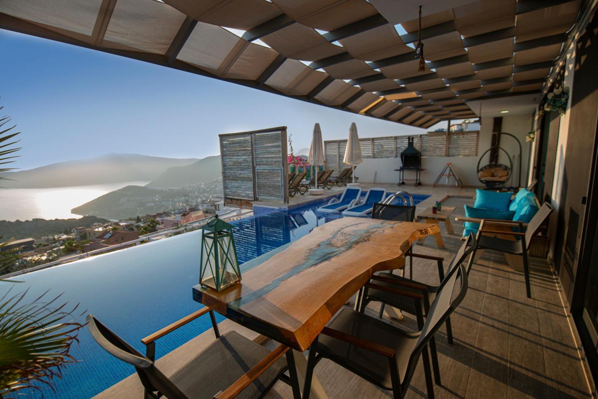 Villa Panorama Kalkan Jilda Livya Экстерьер фото