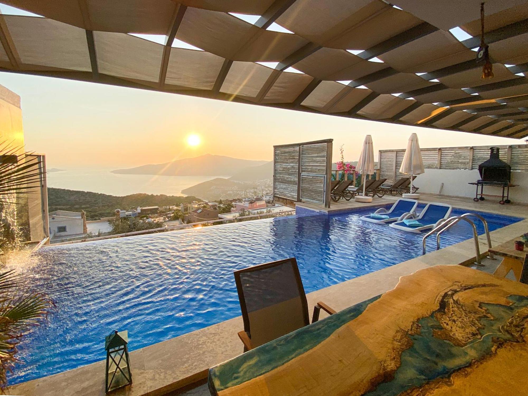 Villa Panorama Kalkan Jilda Livya Экстерьер фото